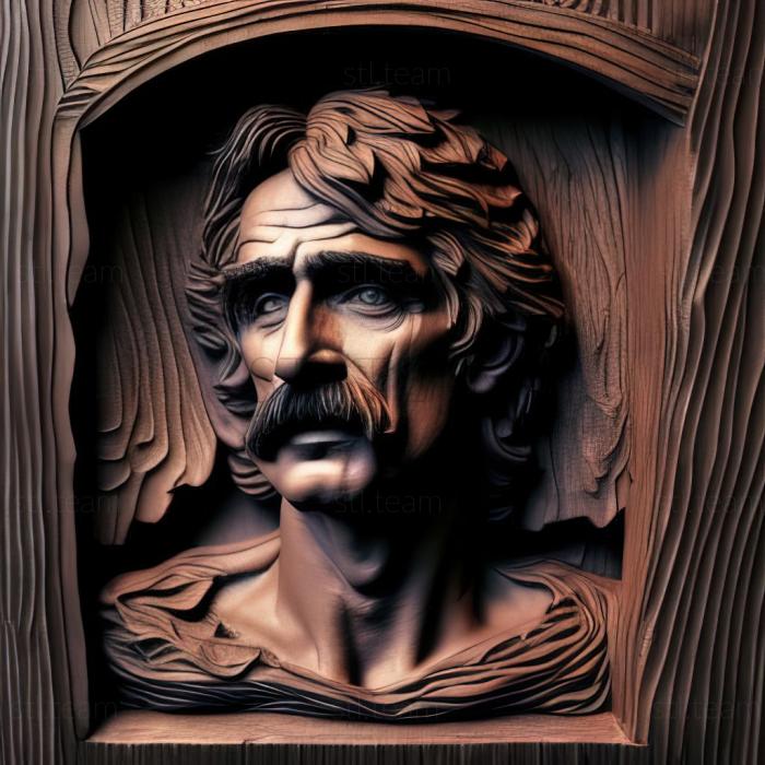 3D model Frank Zappa (STL)